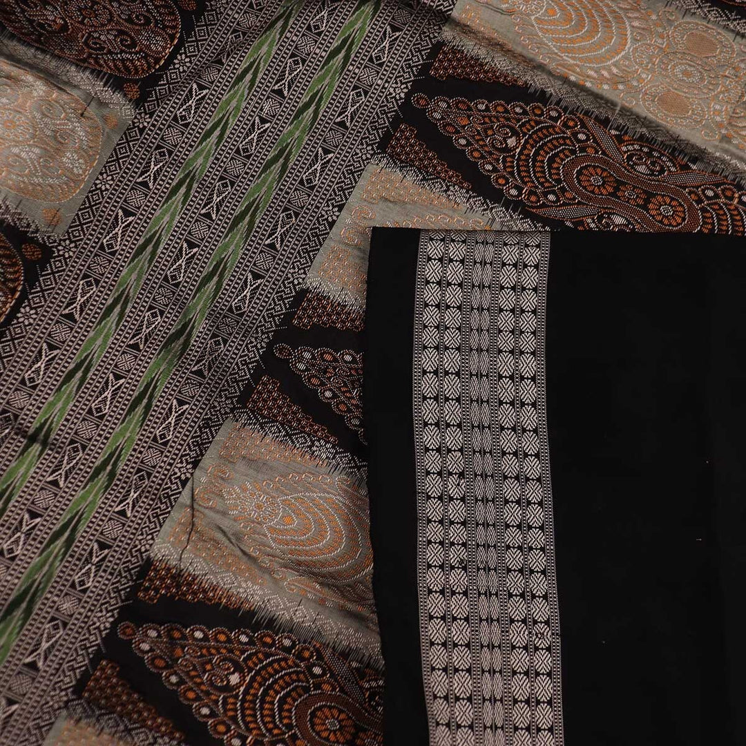 Handloom Silk Bomkai Saree Handloom Saree_Bomkai Silk Priyadarshini Handloom