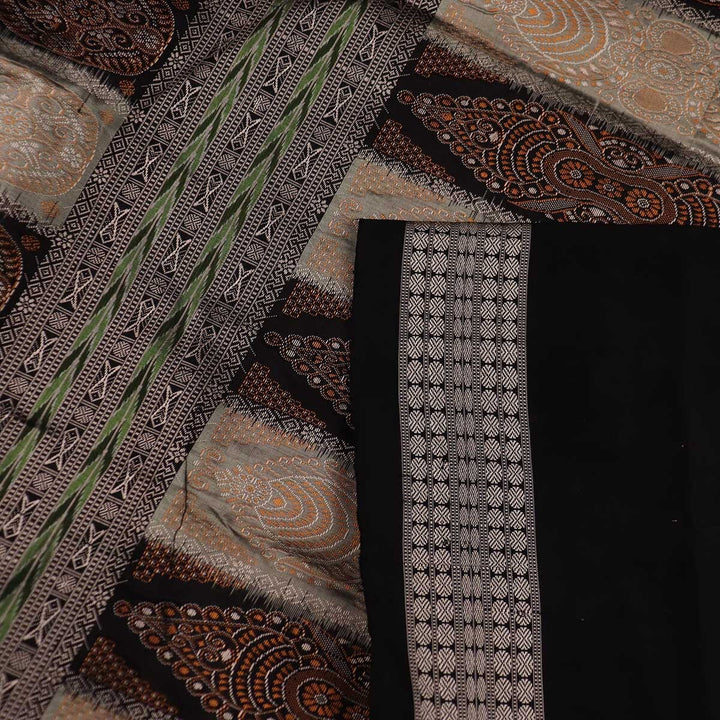 Handloom Silk Bomkai Saree Handloom Saree_Bomkai Silk Priyadarshini Handloom