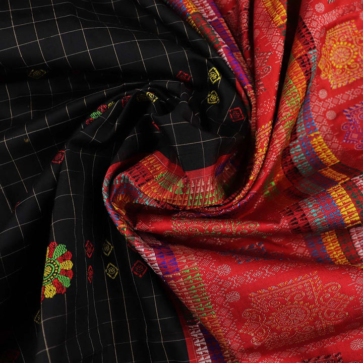 Handloom Silk Bomkai Saree Handloom Saree_Bomkai Silk Priyadarshini Handloom