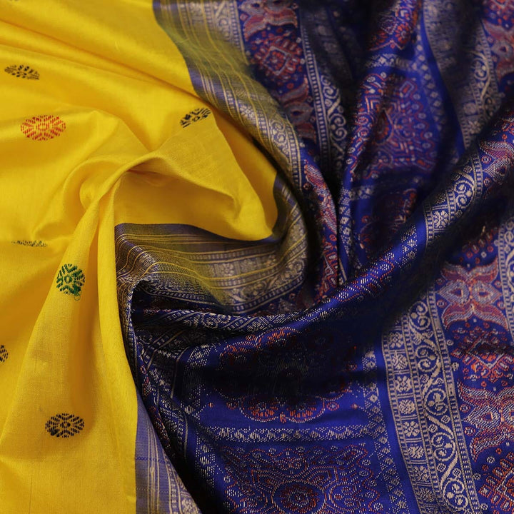 Handloom Silk Bomkai Saree Handloom Saree_Bomkai Silk Priyadarshini Handloom