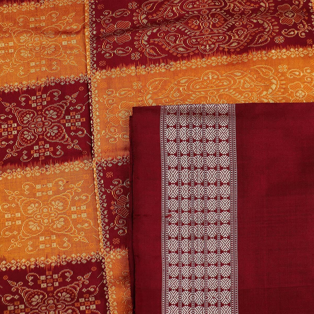 Handloom Silk Bomkai Saree Handloom Saree_Bomkai Silk Priyadarshini Handloom 