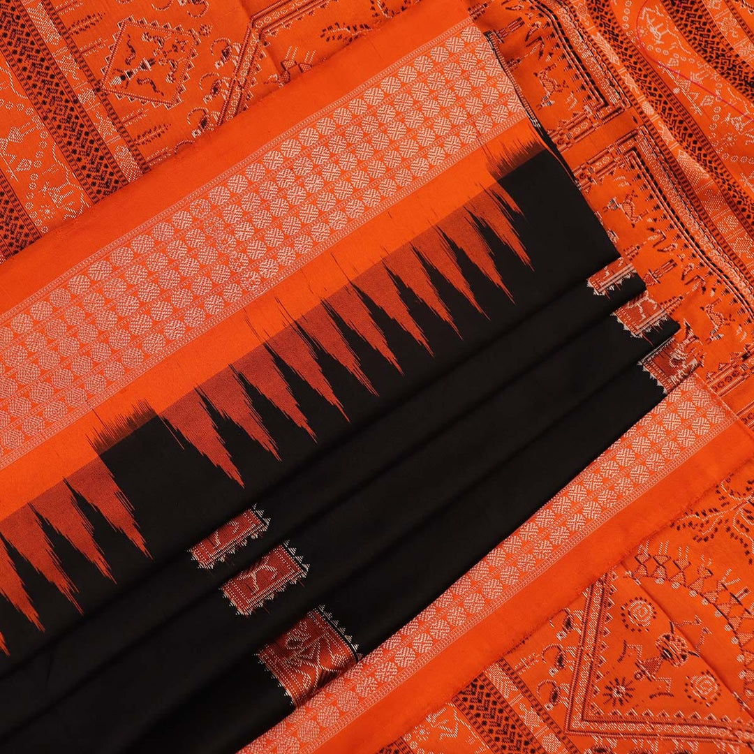 Handloom Silk Bomkai Saree Handloom Saree_Bomkai Silk Priyadarshini Handloom