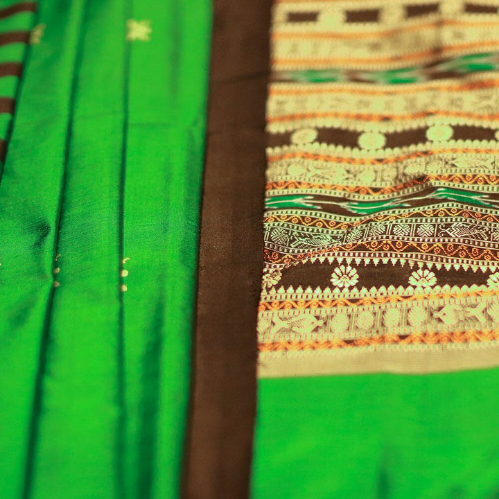 Handloom Silk Bomkai Saree Handloom Saree_Bomkai Silk Priyadarshini Handloom