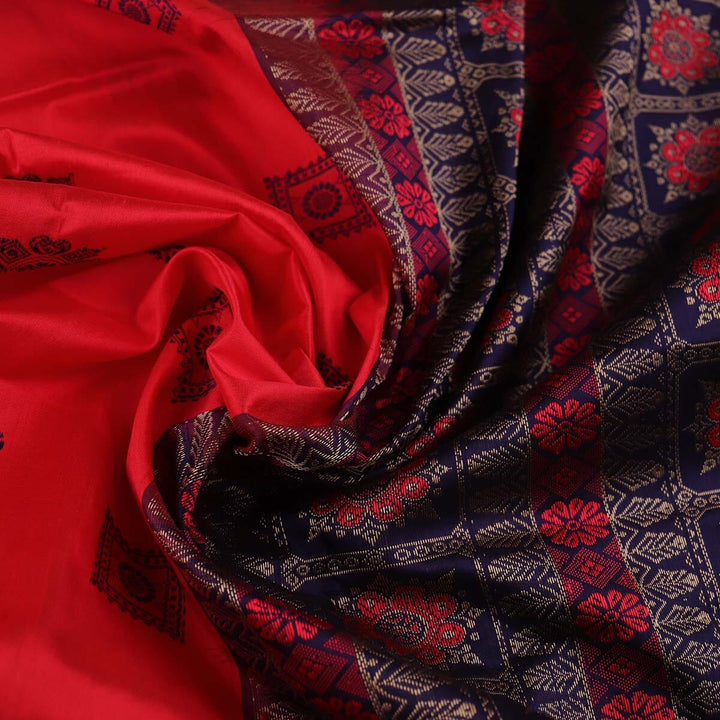 Handloom Silk Bomkai Saree Handloom Saree_Bomkai Silk Priyadarshini Handloom