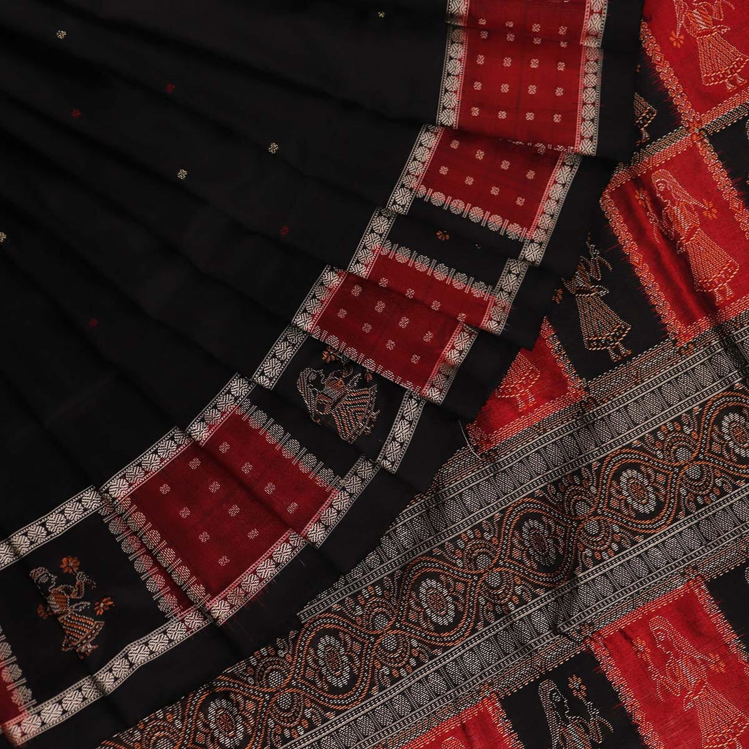 Handloom Silk Bomkai Saree Handloom Saree_Bomkai Silk Priyadarshini Handloom 