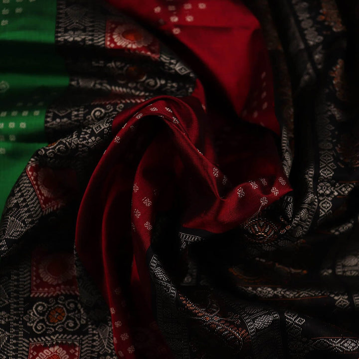 Handloom Silk Bomkai Saree Handloom Saree_Bomkai Silk Priyadarshini Handloom