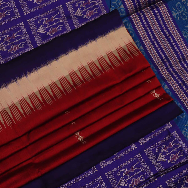 Handloom Silk Bomkai Saree Handloom Saree_Bomkai Silk Priyadarshini Handloom