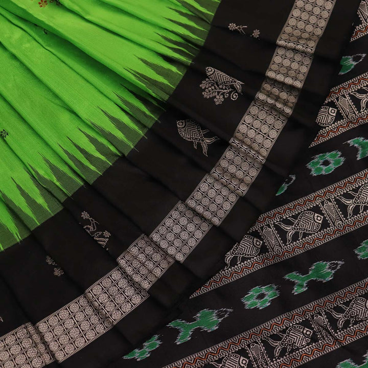 Handloom Silk Bomkai Saree Handloom Saree_Bomkai Silk Priyadarshini Handloom