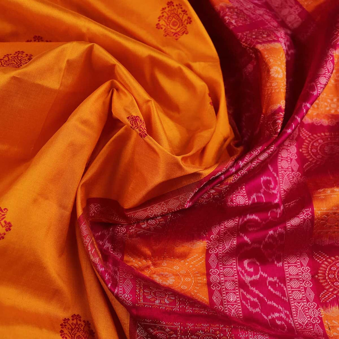 Handloom Silk Bomkai Saree Handloom Saree_Bomkai Silk Priyadarshini Handloom