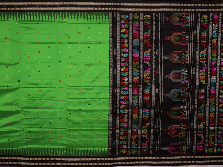 Handloom Silk Bomkai Saree Handloom Saree_Bomkai Silk Priyadarshini Handloom