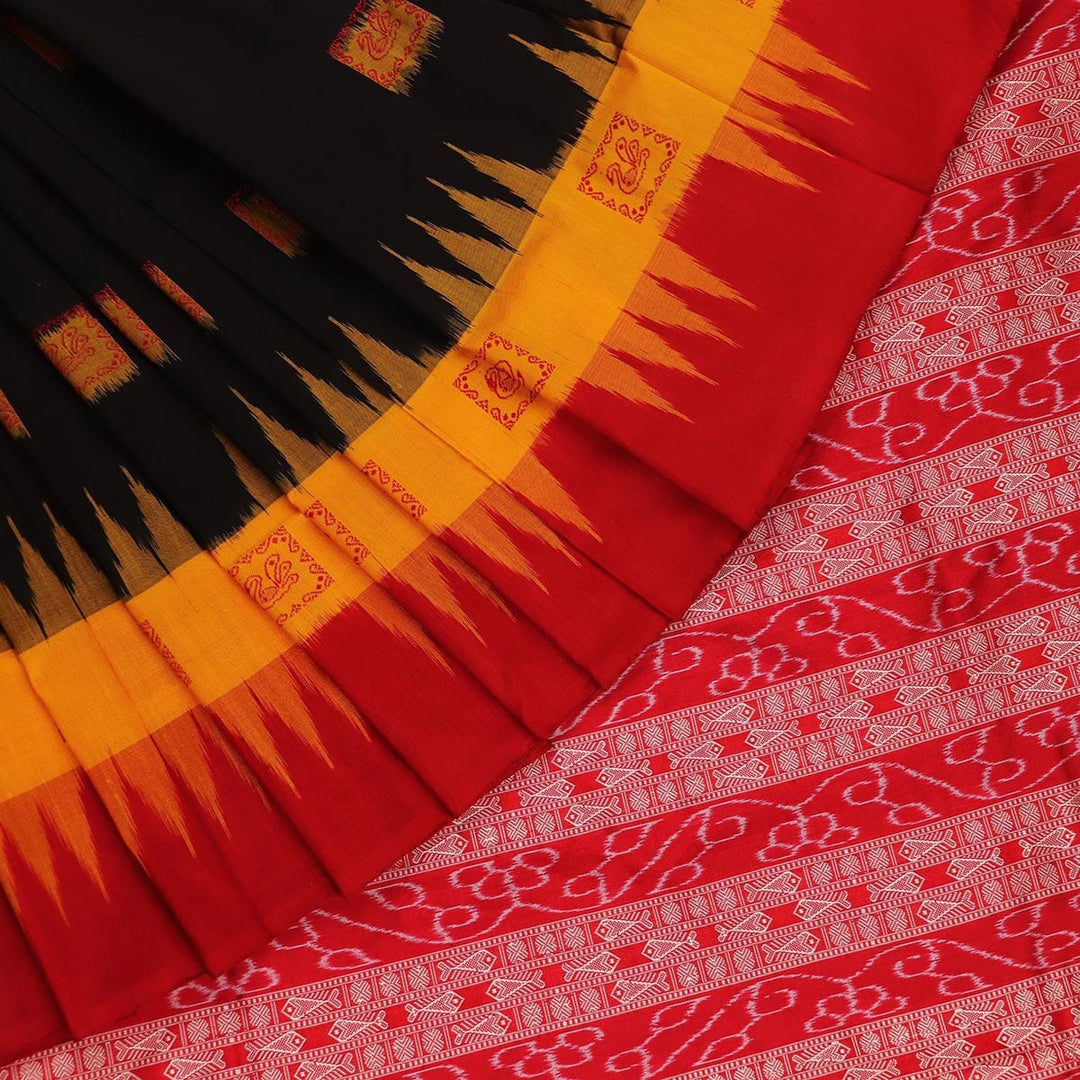 Priyadarshini Handloom, Handwoven Bomkai Silk Saree, Silk Saree, Handloom Saree, Traditional Saree, Indian Saree, Handloom Silk Saree, Ethno-chic Saree.