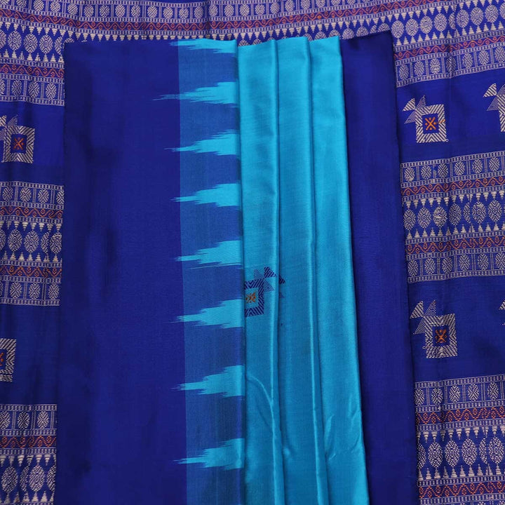 Handloom Silk Bomkai Saree Handloom Saree_Bomkai Silk Priyadarshini Handloom