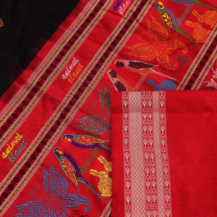 Handloom Silk Bomkai Saree Handloom Saree_Bomkai Silk Priyadarshini Handloom