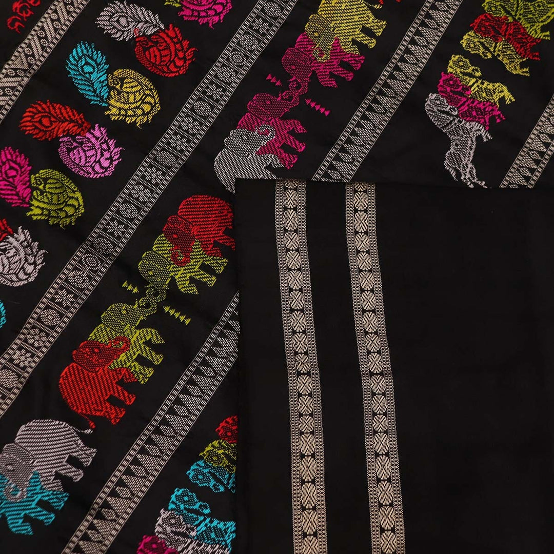 Handloom Silk Bomkai Saree Handloom Saree_Bomkai Silk Priyadarshini Handloom