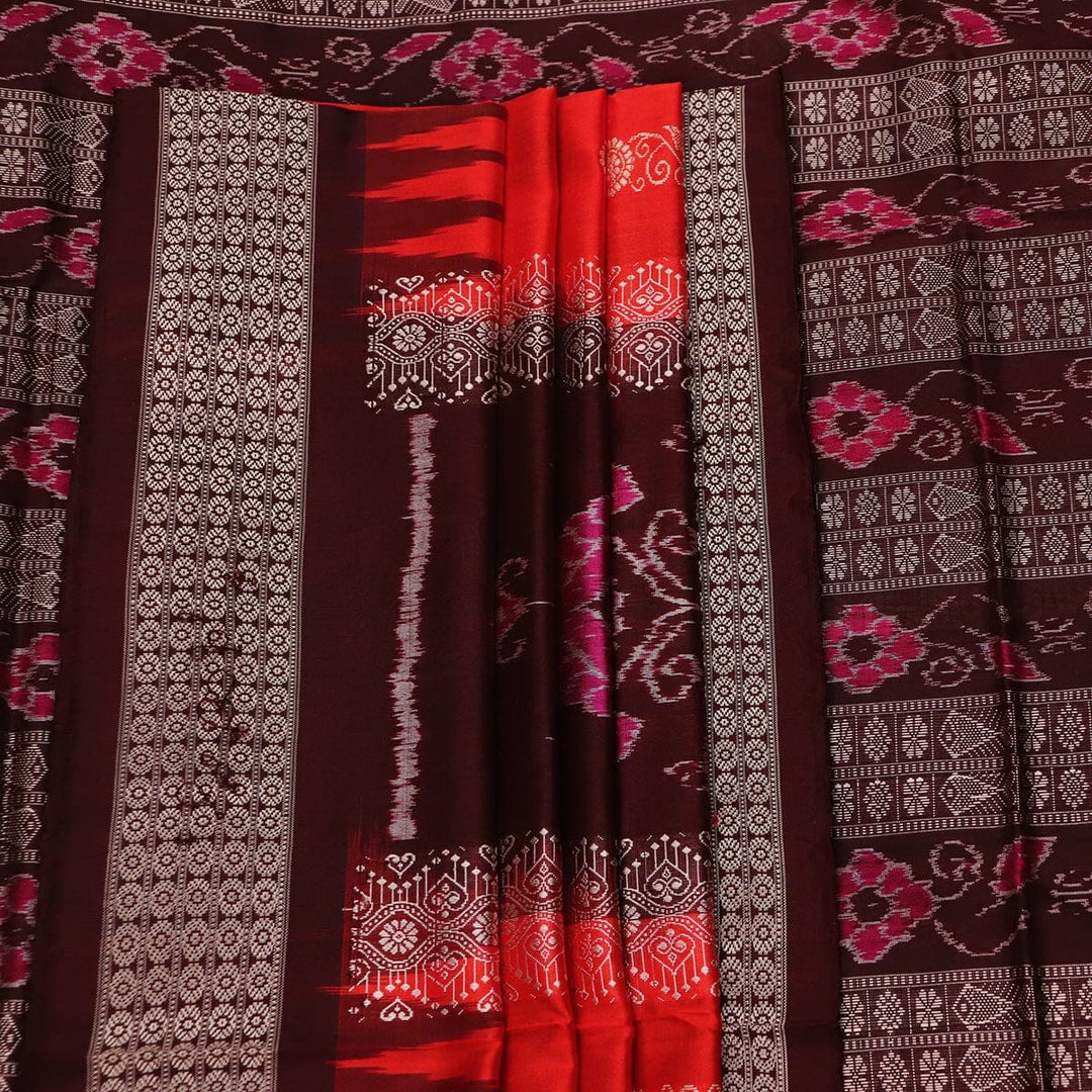 Handloom Silk Bomkai Saree Handloom Saree_Bomkai Silk Priyadarshini Handloom