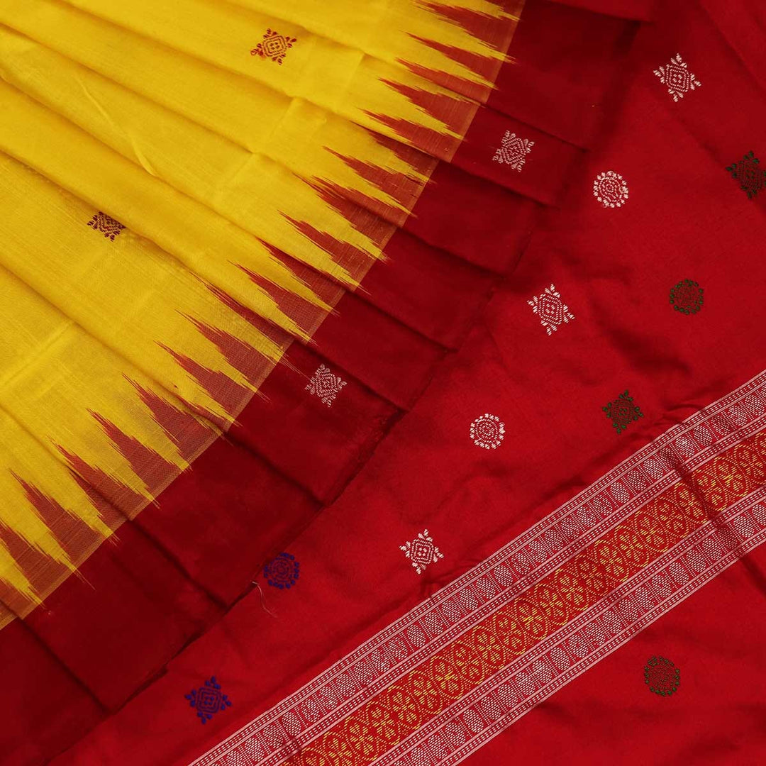 Handloom Silk Bomkai Saree Handloom Saree_Bomkai Silk Priyadarshini Handloom