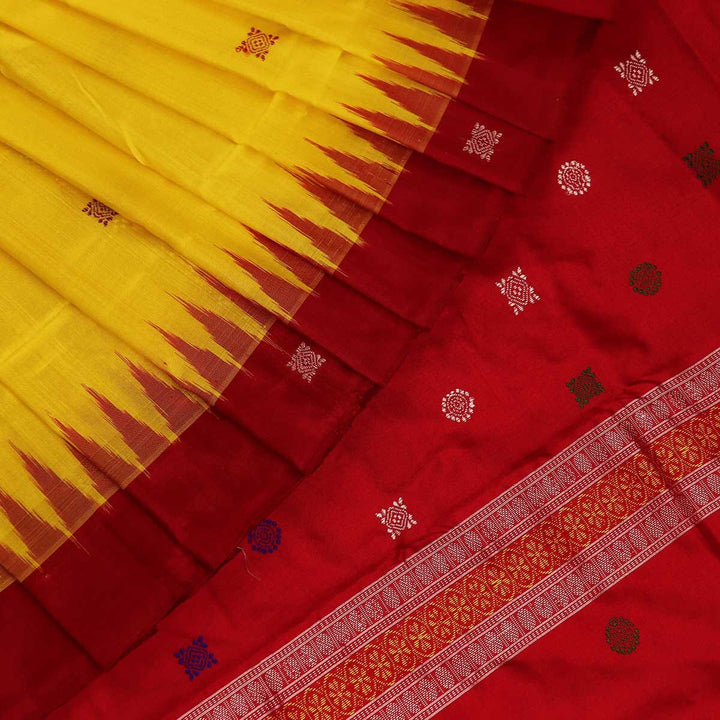Handloom Silk Bomkai Saree Handloom Saree_Bomkai Silk Priyadarshini Handloom