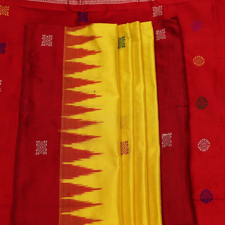 Handloom Silk Bomkai Saree Handloom Saree_Bomkai Silk Priyadarshini Handloom
