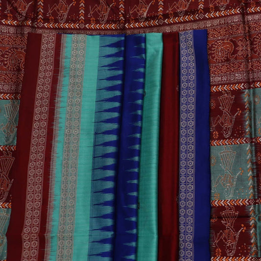 Handloom Silk Bomkai Saree Handloom Saree_Bomkai Silk Priyadarshini Handloom