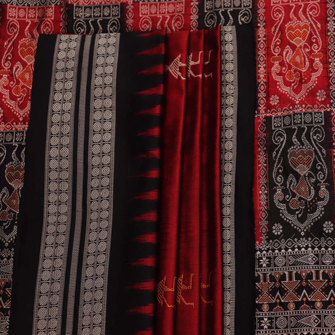 Handloom Silk Bomkai Saree Handloom Saree_Bomkai Silk Priyadarshini Handloom