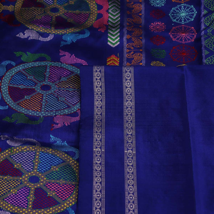 Handloom Silk Bomkai Saree Handloom Saree_Bomkai Silk Priyadarshini Handloom
