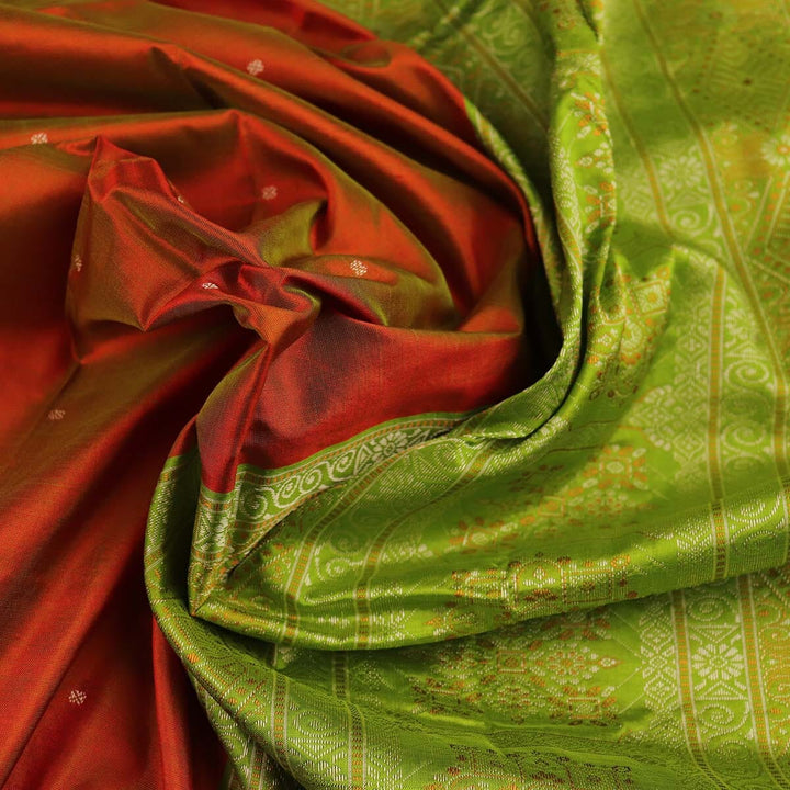 Handloom Silk Bomkai Saree Handloom Saree_Bomkai Silk Priyadarshini Handloom 