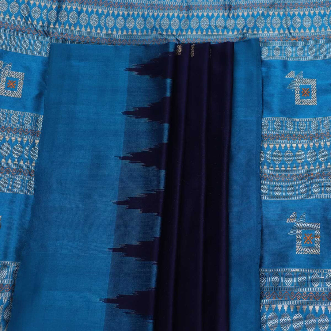 Handloom Silk Bomkai Saree Handloom Saree_Bomkai Silk Priyadarshini Handloom