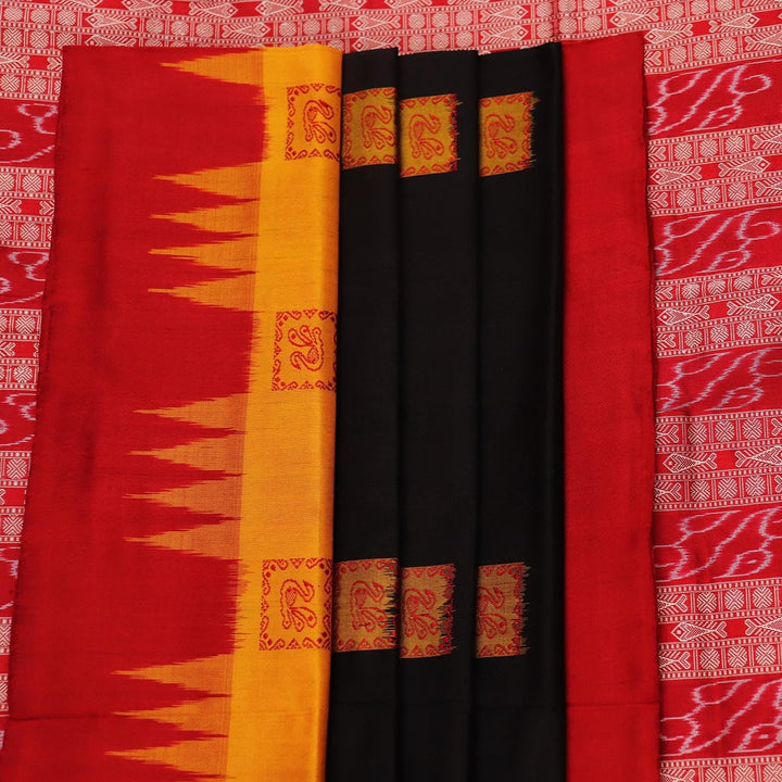 Handloom Silk Bomkai Saree Handloom Saree_Bomkai Silk Priyadarshini Handloom