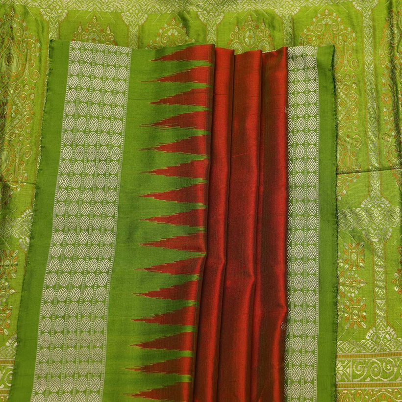 Bomkai weave detail