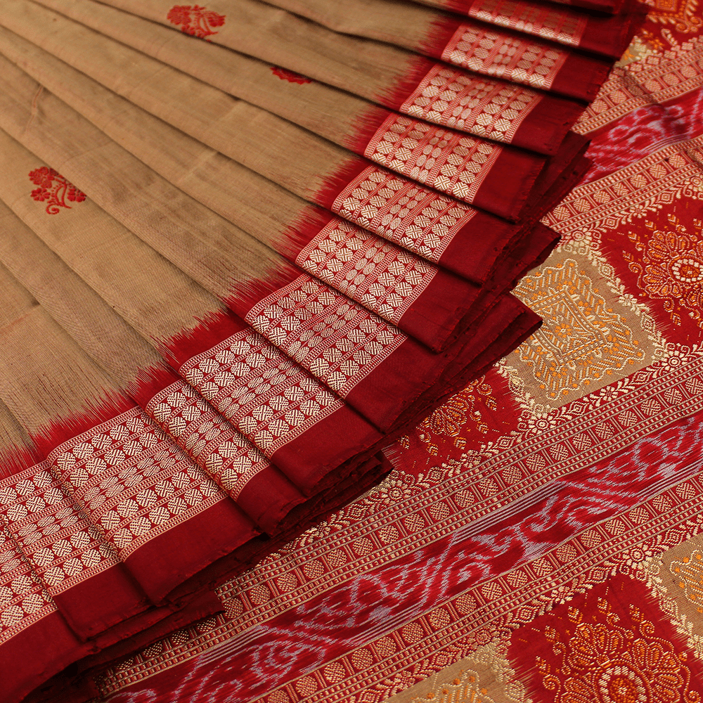 Handloom Silk Bomkai Saree Handloom Saree_Bomkai Silk Priyadarshini Handloom