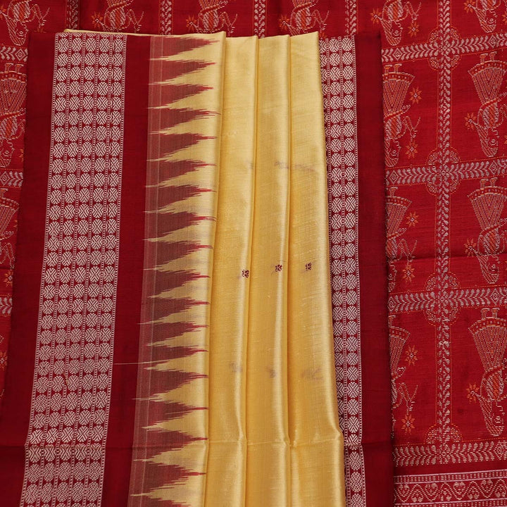 Handloom Silk Bomkai Saree Handloom Saree_Bomkai Silk Priyadarshini Handloom 