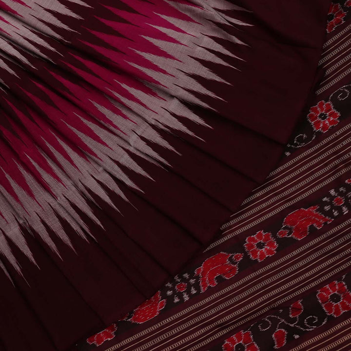 Priyadarshini Handloom, Handwoven Bomkai Silk Saree, Silk Saree, Handloom Saree, Traditional Saree, Indian Saree, Handloom Silk Saree, Ethno-chic Saree.