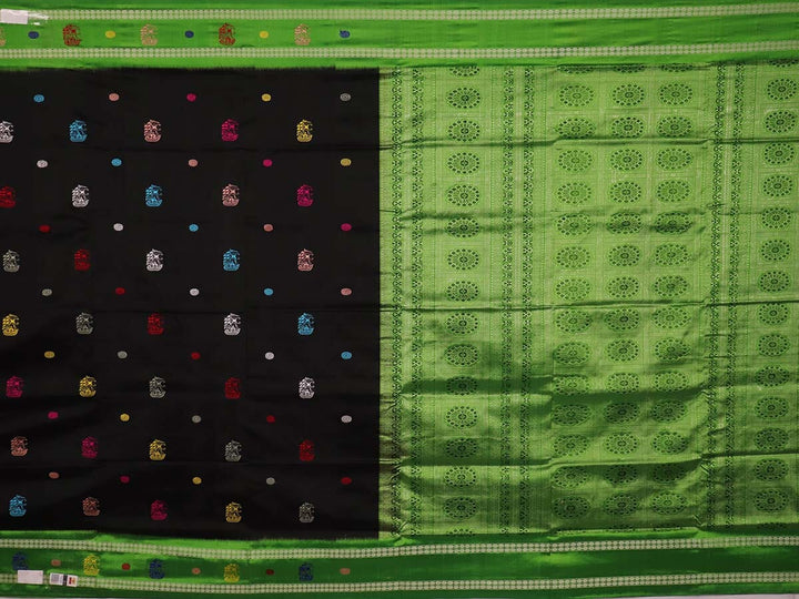 Handloom Silk Bomkai Saree Handloom Saree_Bomkai Silk Priyadarshini Handloom