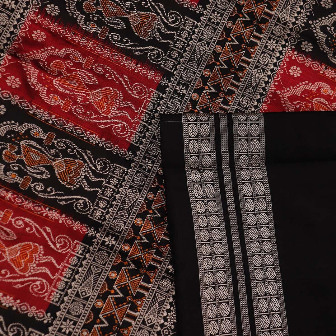 Handloom Silk Bomkai Saree Handloom Saree_Bomkai Silk Priyadarshini Handloom