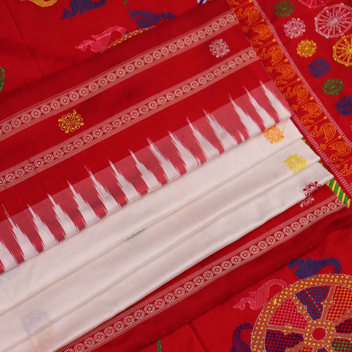 Handloom Silk Bomkai Saree Handloom Saree_Bomkai Silk Priyadarshini Handloom