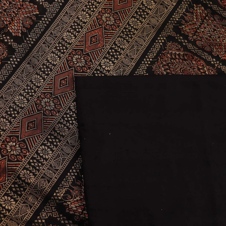 Handloom Silk Bomkai Saree Handloom Saree_Bomkai Silk Priyadarshini Handloom