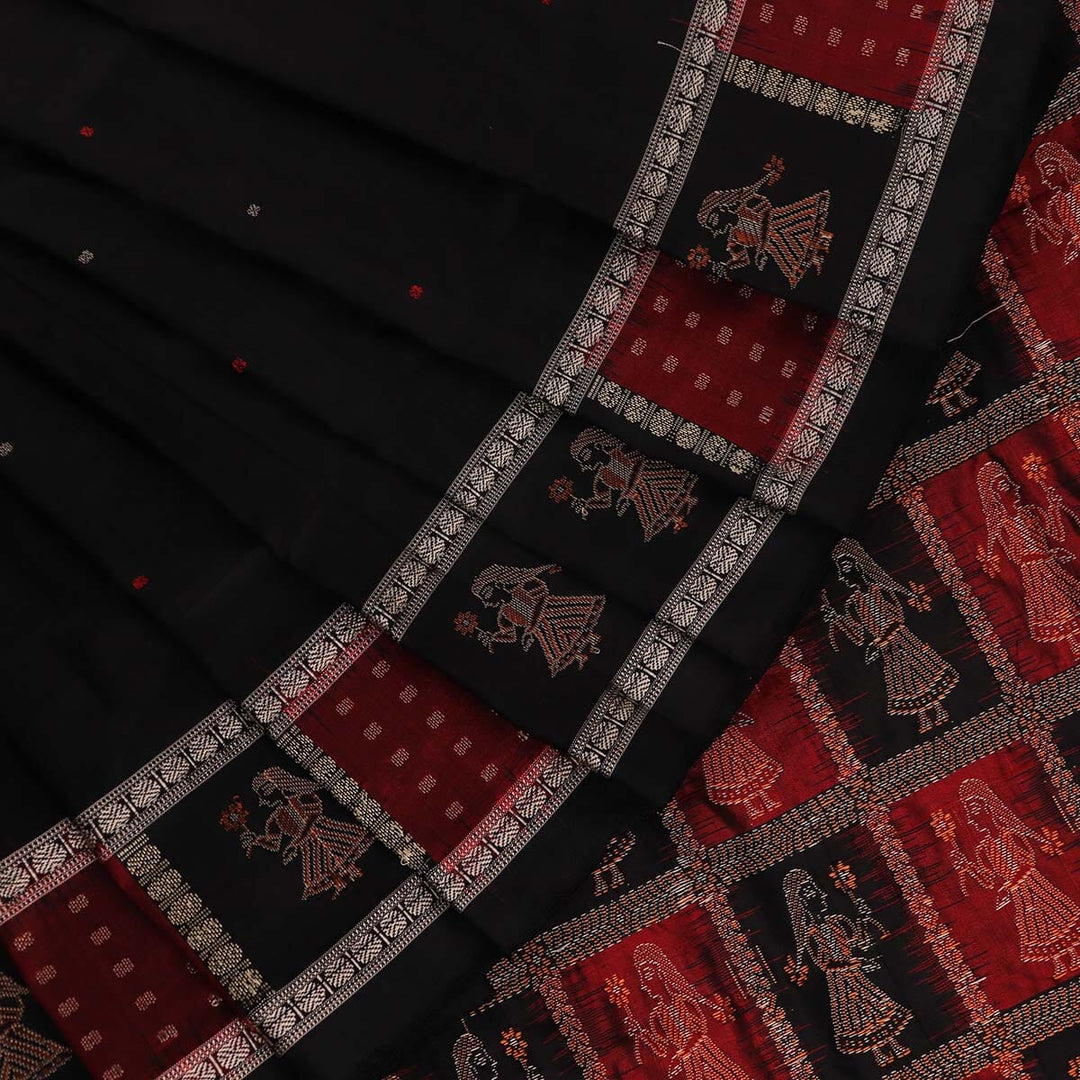 Handloom Silk Bomkai Saree Handloom Saree_Bomkai Silk Priyadarshini Handloom