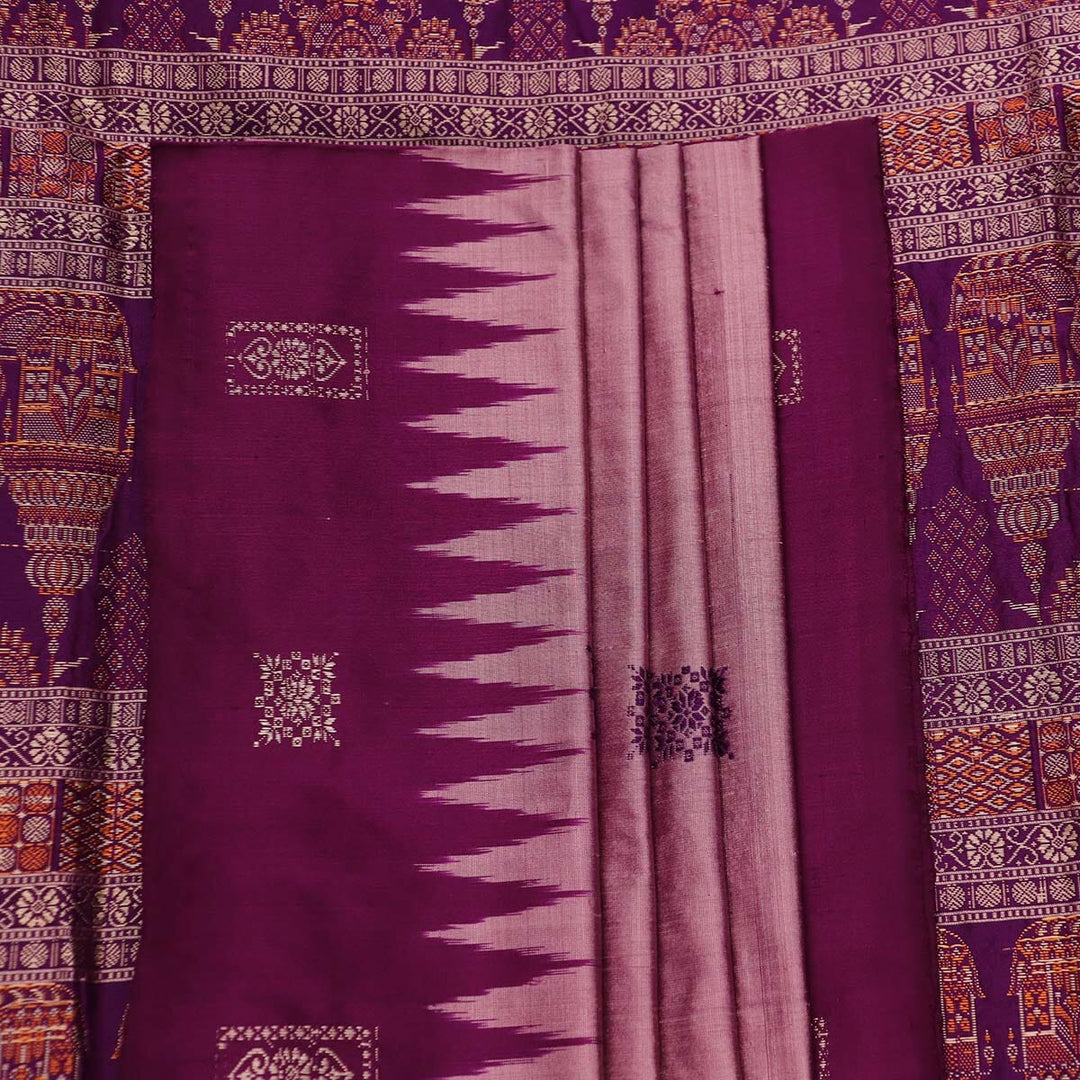 Handloom Silk Bomkai Saree Handloom Saree_Bomkai Silk Priyadarshini Handloom