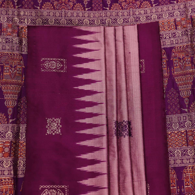 Bomkai weave detail