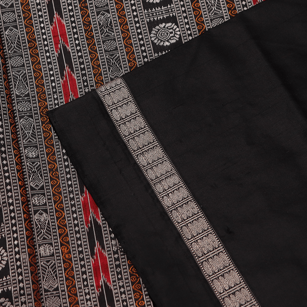Handloom Silk Bomkai Saree Handloom Saree_Bomkai Silk Priyadarshini Handloom