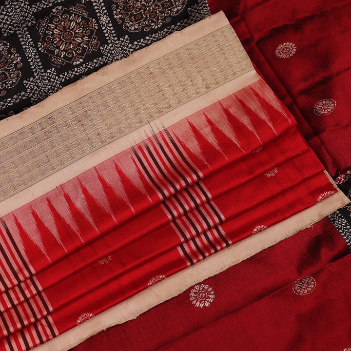 Handloom Silk Bomkai Saree Handloom Saree_Bomkai Silk Priyadarshini Handloom