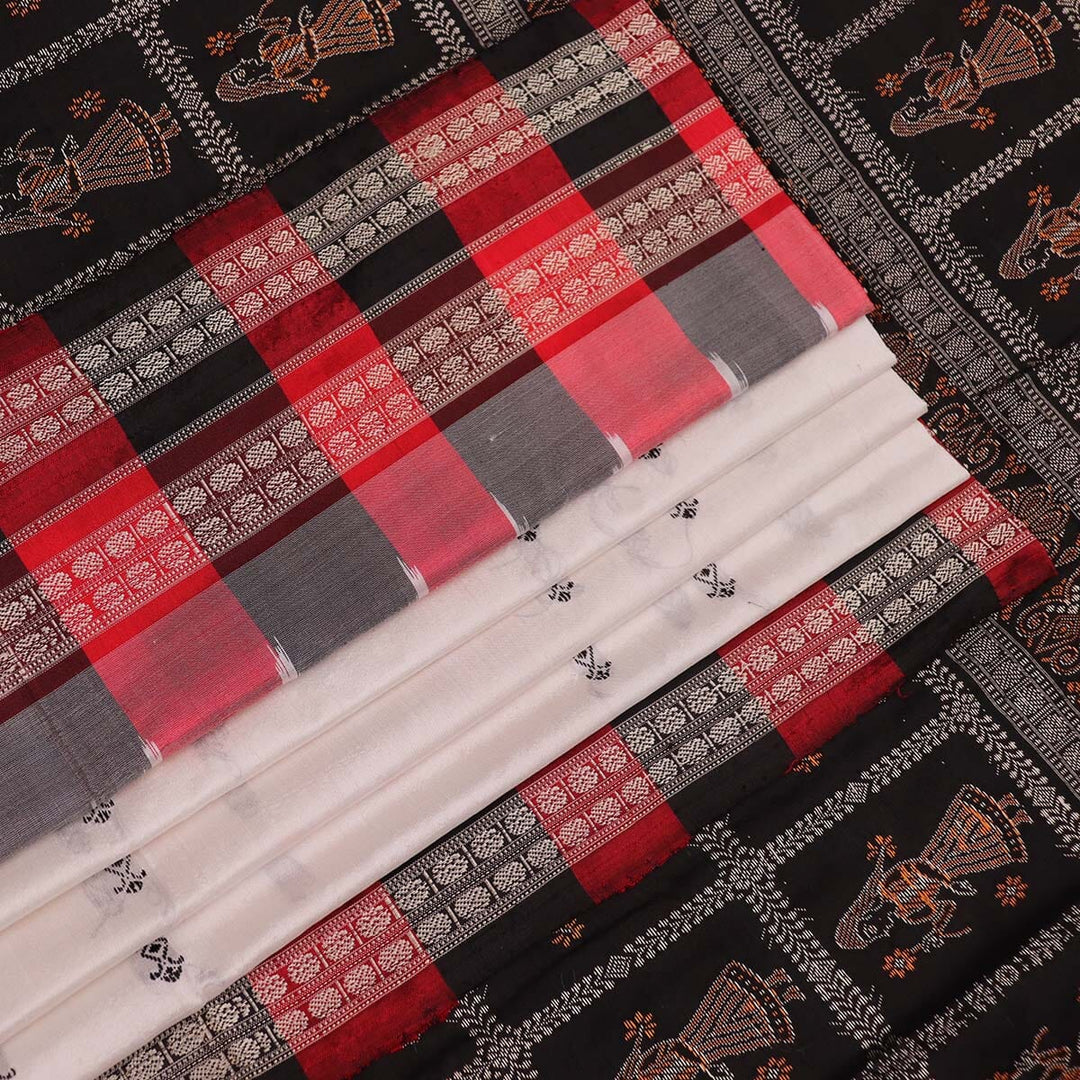 Handloom Silk Bomkai Saree Handloom Saree_Bomkai Silk Priyadarshini Handloom