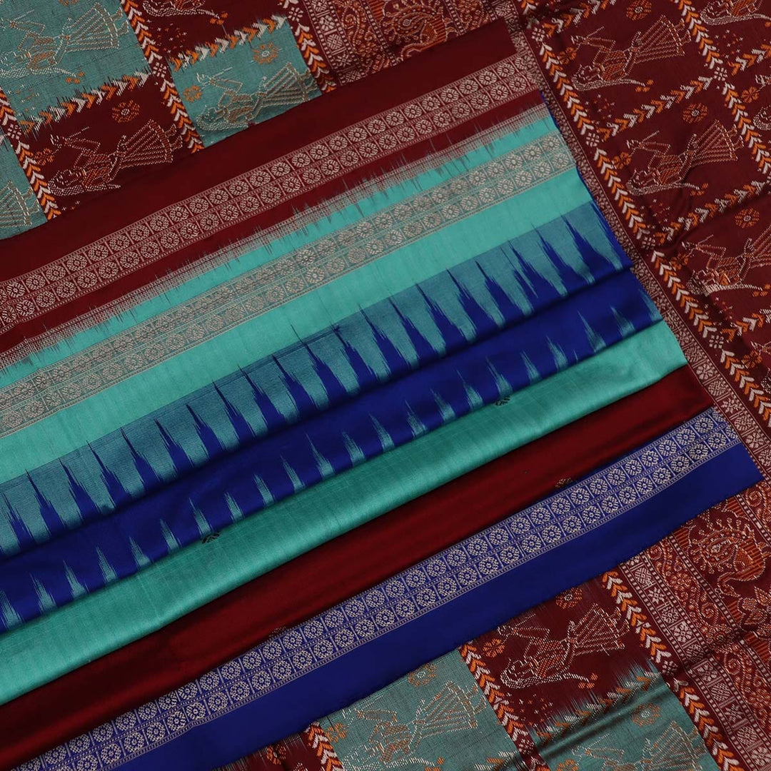 Handloom Silk Bomkai Saree Handloom Saree_Bomkai Silk Priyadarshini Handloom