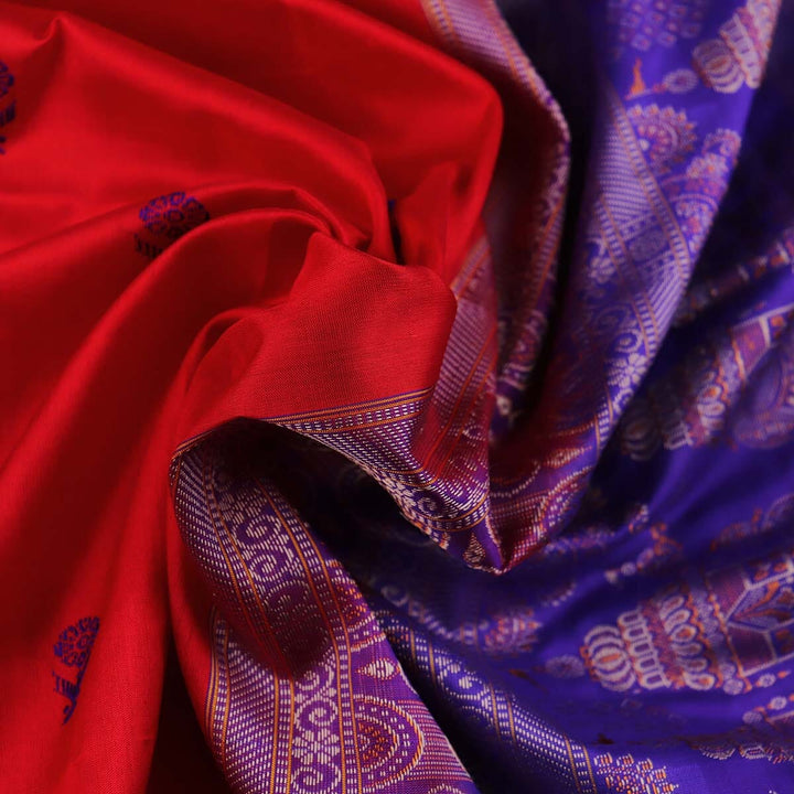 Handloom Silk Bomkai Saree Handloom Saree_Bomkai Silk Priyadarshini Handloom