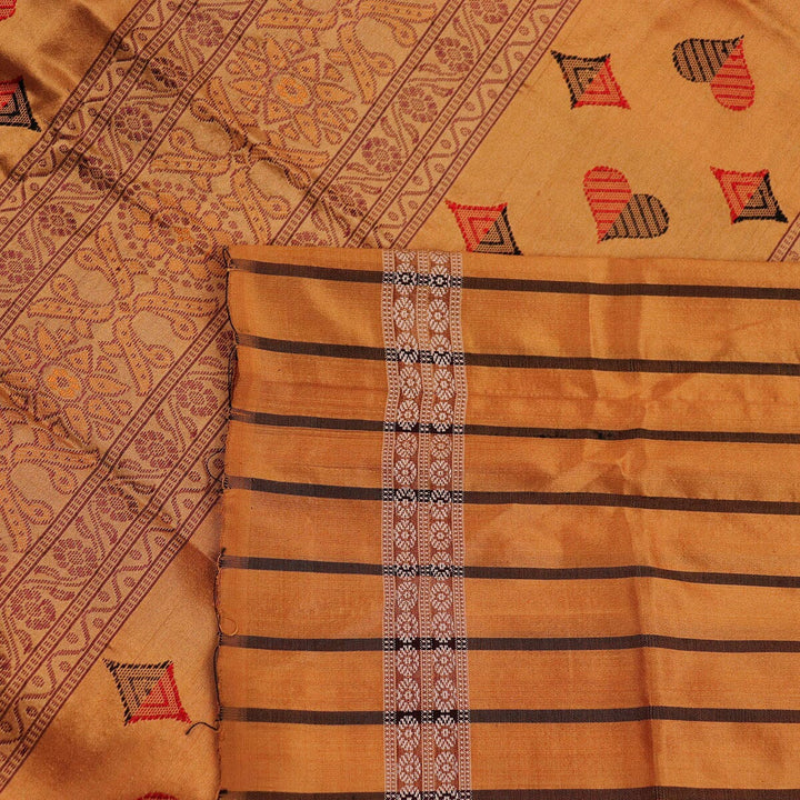Handloom Silk Bomkai Saree Handloom Saree_Bomkai Silk Priyadarshini Handloom