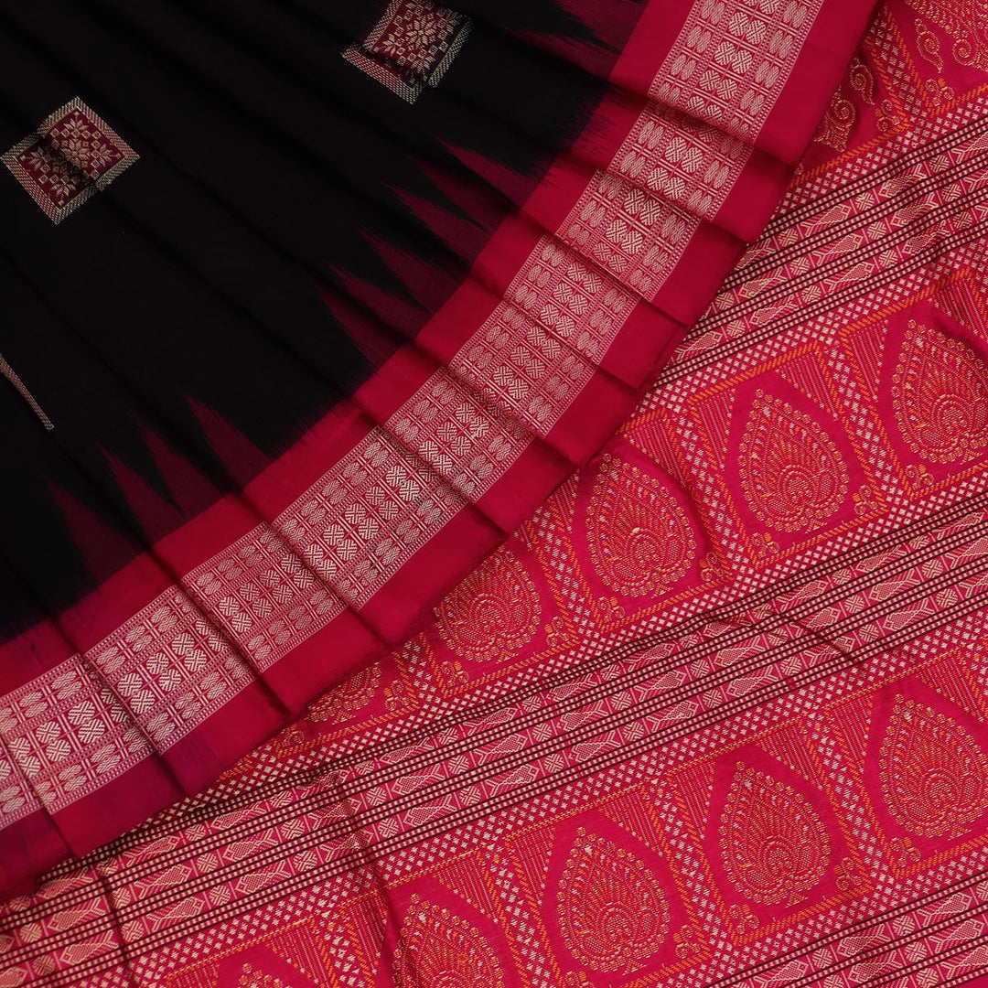 Priyadarshini Handloom, Handwoven Bomkai Silk Saree, Silk Saree, Handloom Saree, Traditional Saree, Indian Saree, Handloom Silk Saree, Ethno-chic Saree.
