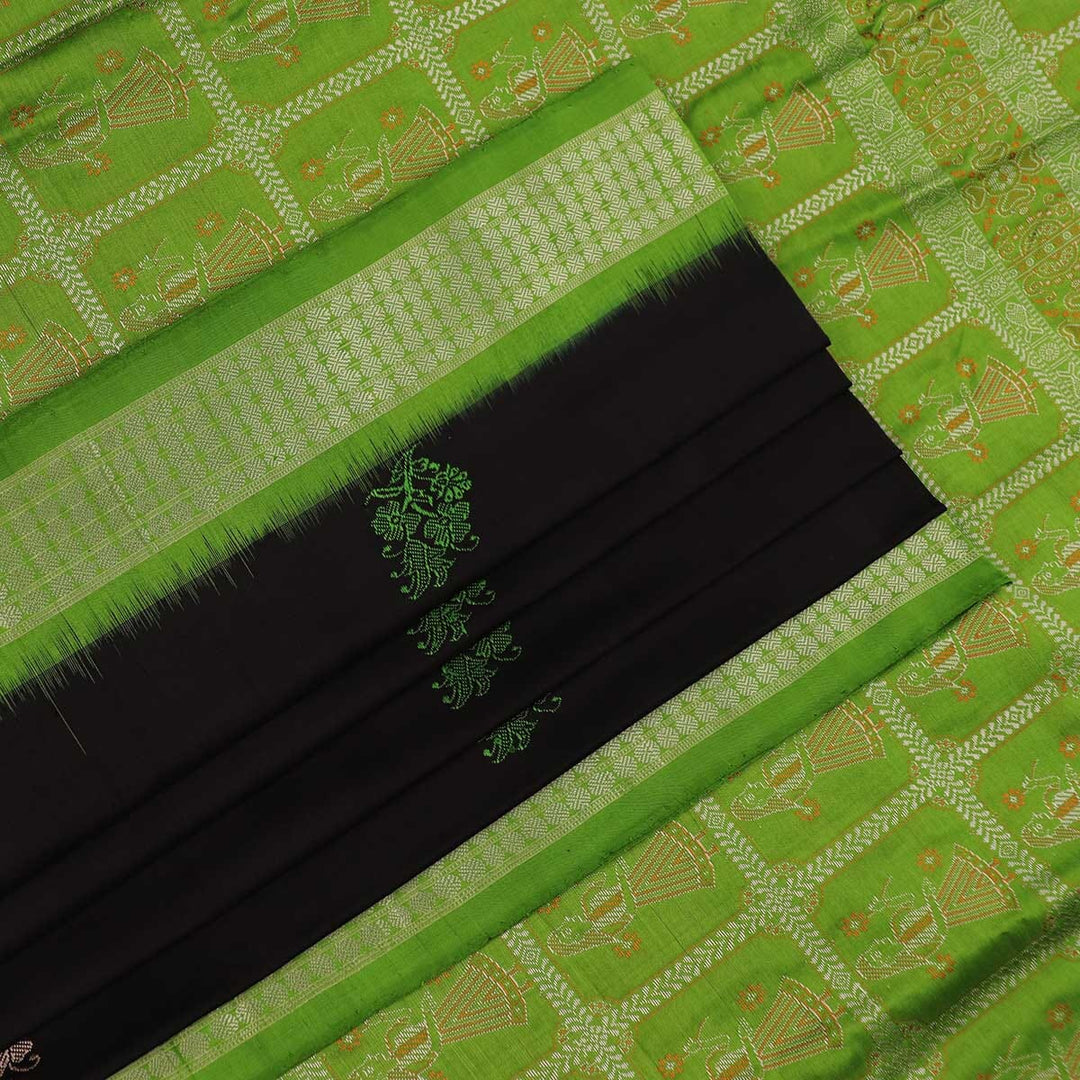 Handloom Silk Bomkai Saree Handloom Saree_Bomkai Silk Priyadarshini Handloom