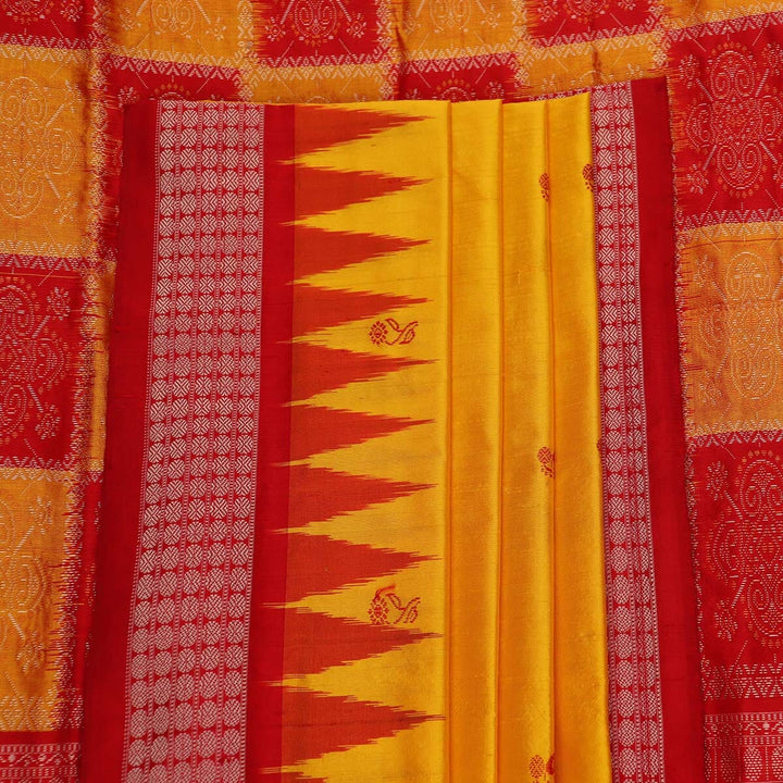 Handloom Silk Bomkai Saree Handloom Saree_Bomkai Silk Priyadarshini Handloom