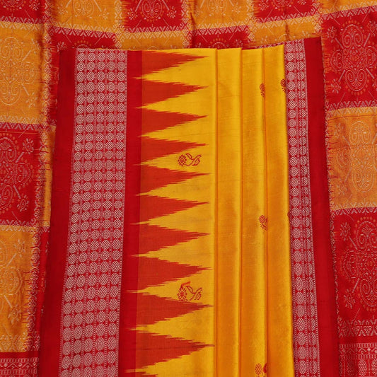 Handloom Silk Bomkai Saree Handloom Saree_Bomkai Silk Priyadarshini Handloom