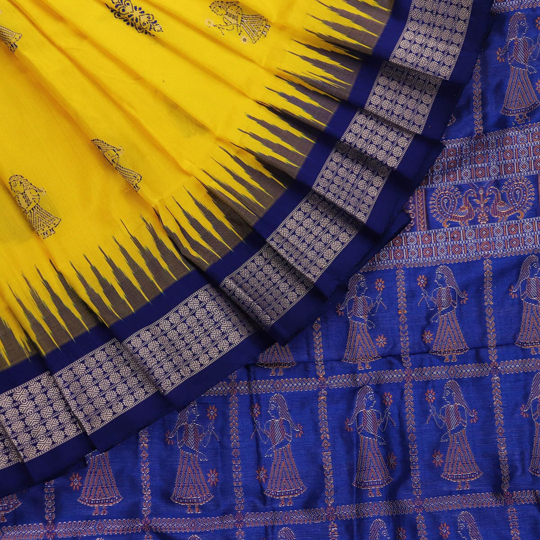 Handloom Silk Bomkai Saree Handloom Saree_Bomkai Silk Priyadarshini Handloom